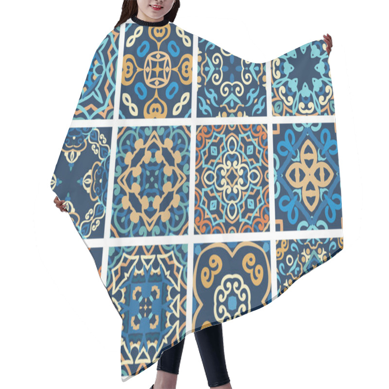 Personality  Arabic Decorative Tiles Hair Cutting Cape