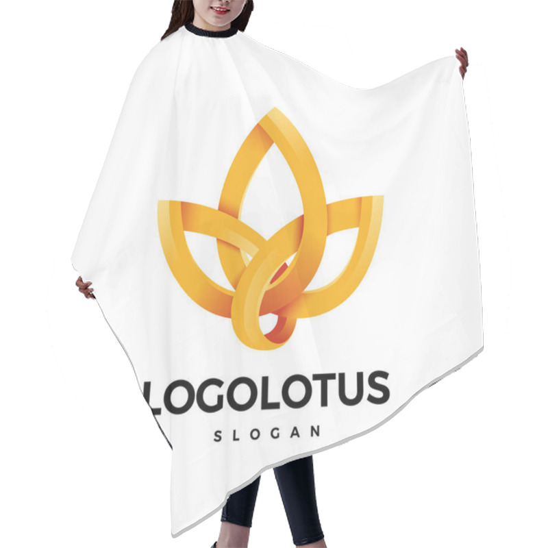 Personality  Lotus Infinity - Logo Hair Cutting Cape