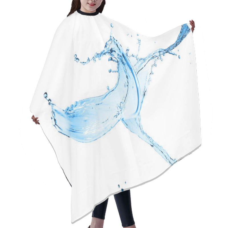 Personality  Water Splash And Bubbles Hair Cutting Cape