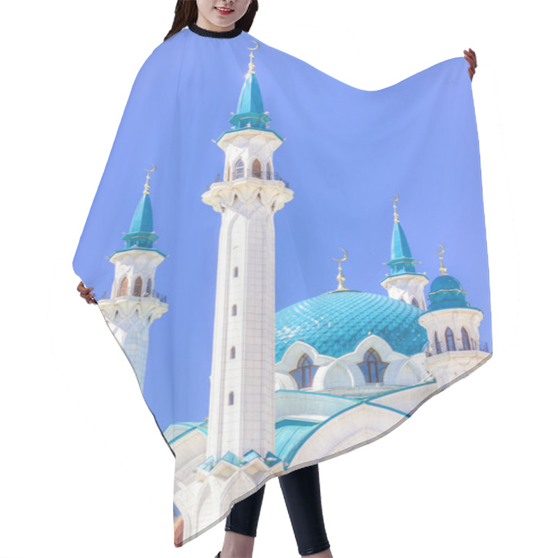 Personality  Kazan Russia Mosque Kul Sharif Hair Cutting Cape