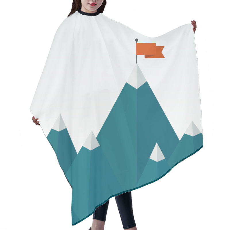 Personality  Success Concept Hair Cutting Cape