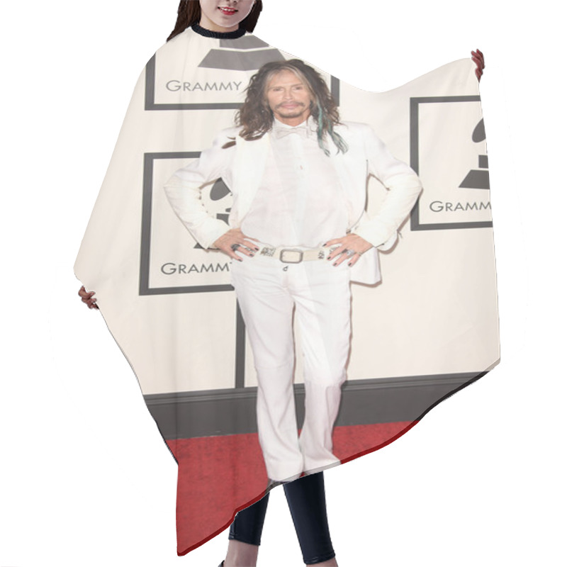 Personality  Steven Tyler Hair Cutting Cape