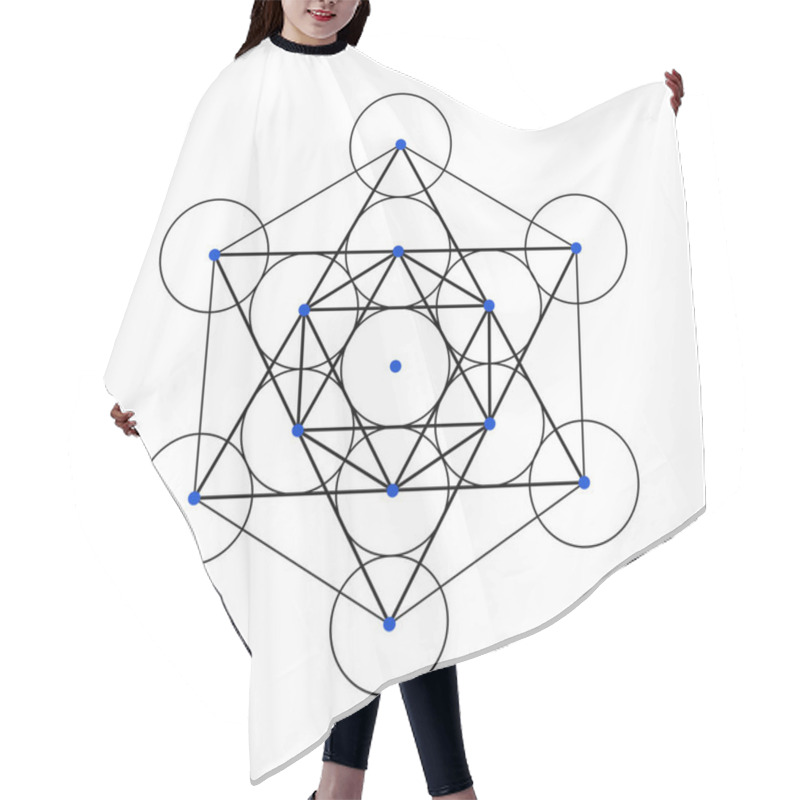 Personality  Scared Geometry Vector Design Elements. This Religion, Philosophy, And Spirituality Symbols. The World Of Geometry With Our Intricate Illustrations. Hair Cutting Cape