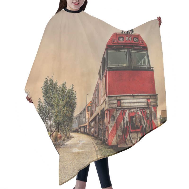 Personality  The Ghan Australia Hair Cutting Cape