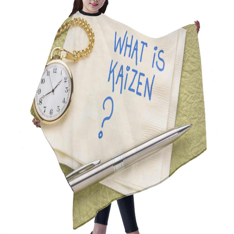 Personality  What Is Kaizen? Hair Cutting Cape