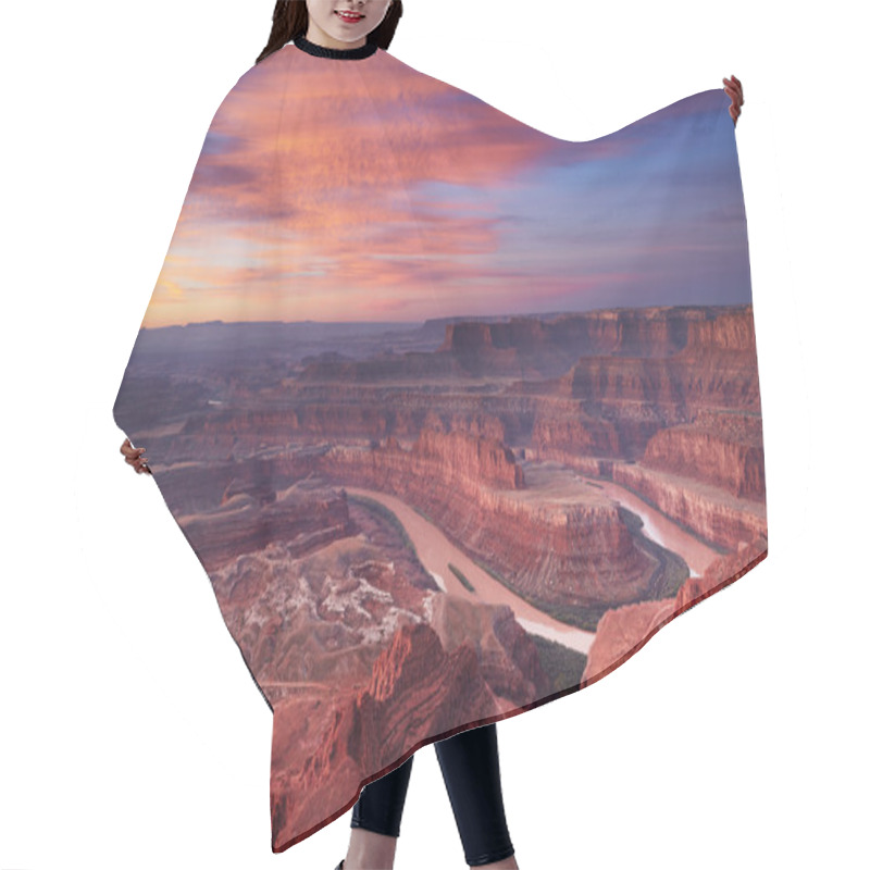 Personality  Dead Horse Point, Utah, USA Hair Cutting Cape