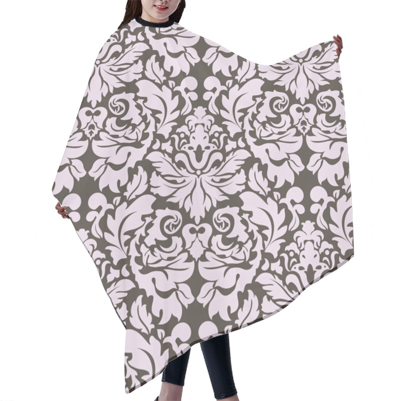 Personality  Seamless Floral Background Hair Cutting Cape