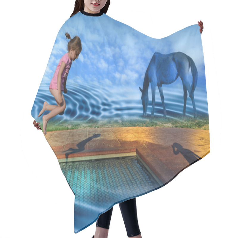 Personality  Playground Of Dreams Hair Cutting Cape