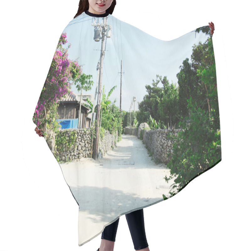 Personality  landscape of Taketomi island in Japan hair cutting cape