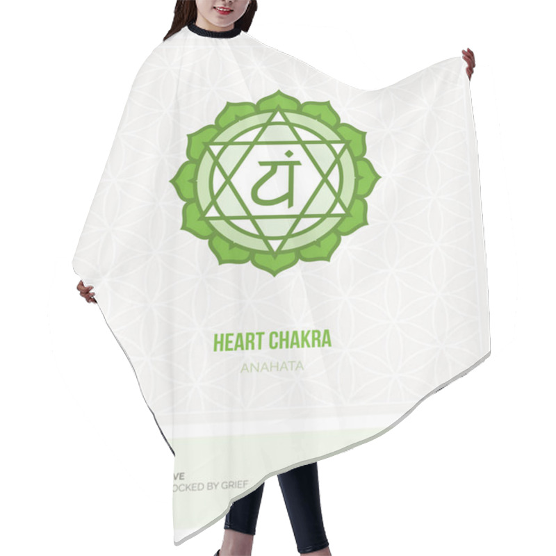 Personality  Heart Chakra Anahata Hair Cutting Cape