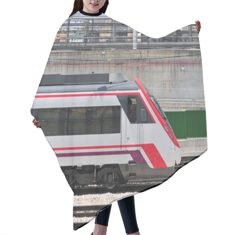 Personality  Passenger Train Hair Cutting Cape