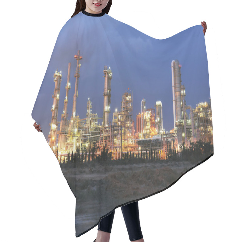 Personality  Petrochemical Plant Hair Cutting Cape