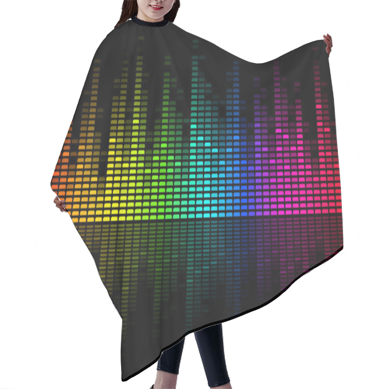 Personality  Musical Bar Hair Cutting Cape