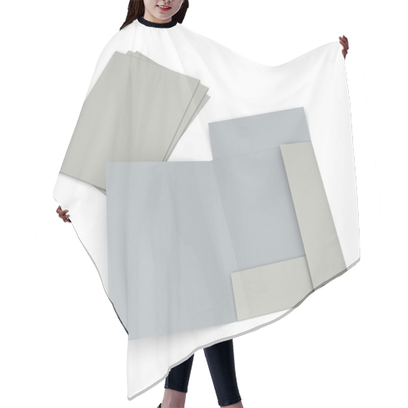 Personality  Blank Folders Hair Cutting Cape