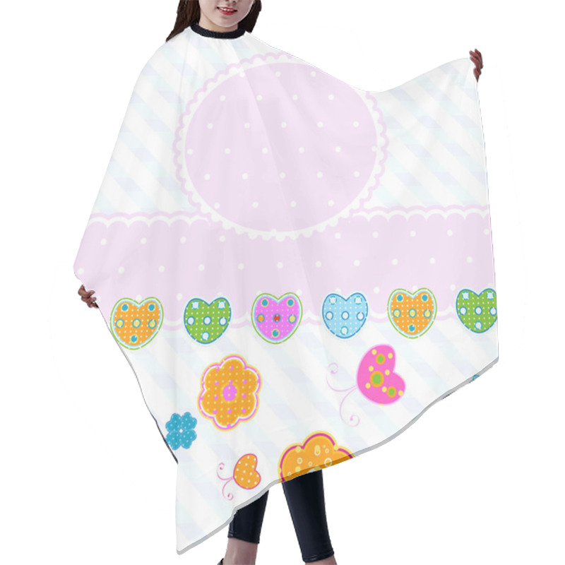 Personality  Funny Frame Hair Cutting Cape