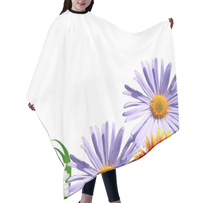 Personality  Flowers Hair Cutting Cape