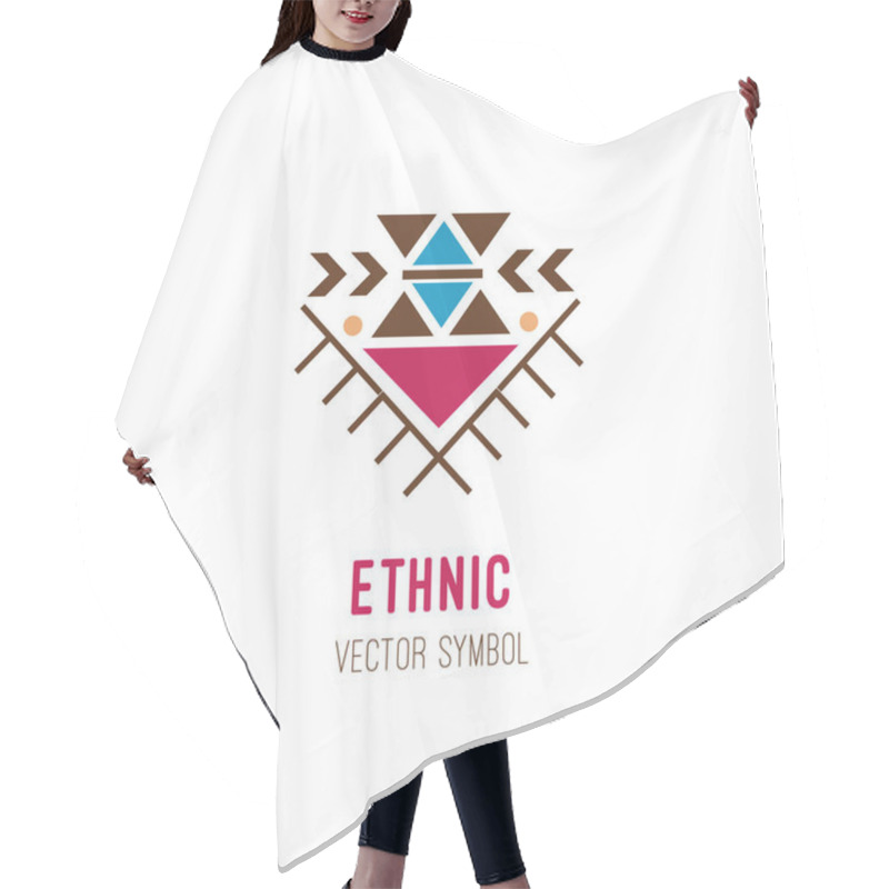 Personality  Native Tribal Logo Hair Cutting Cape