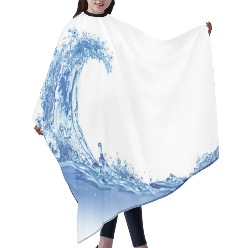 Personality  Cool Water Wave Hair Cutting Cape