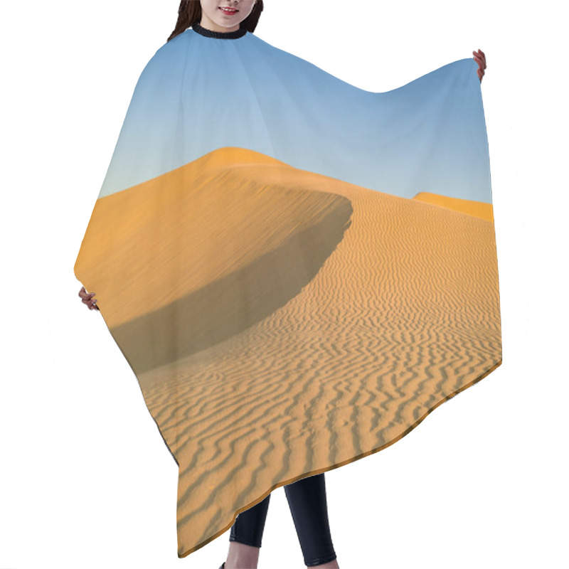 Personality  Sunset Over The Sand Dunes In The Desert Hair Cutting Cape