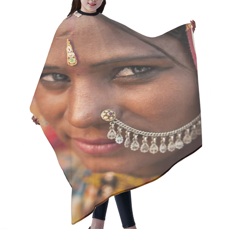 Personality  Indian Woman Hair Cutting Cape