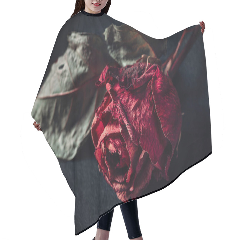 Personality  One Dry Rose Hair Cutting Cape