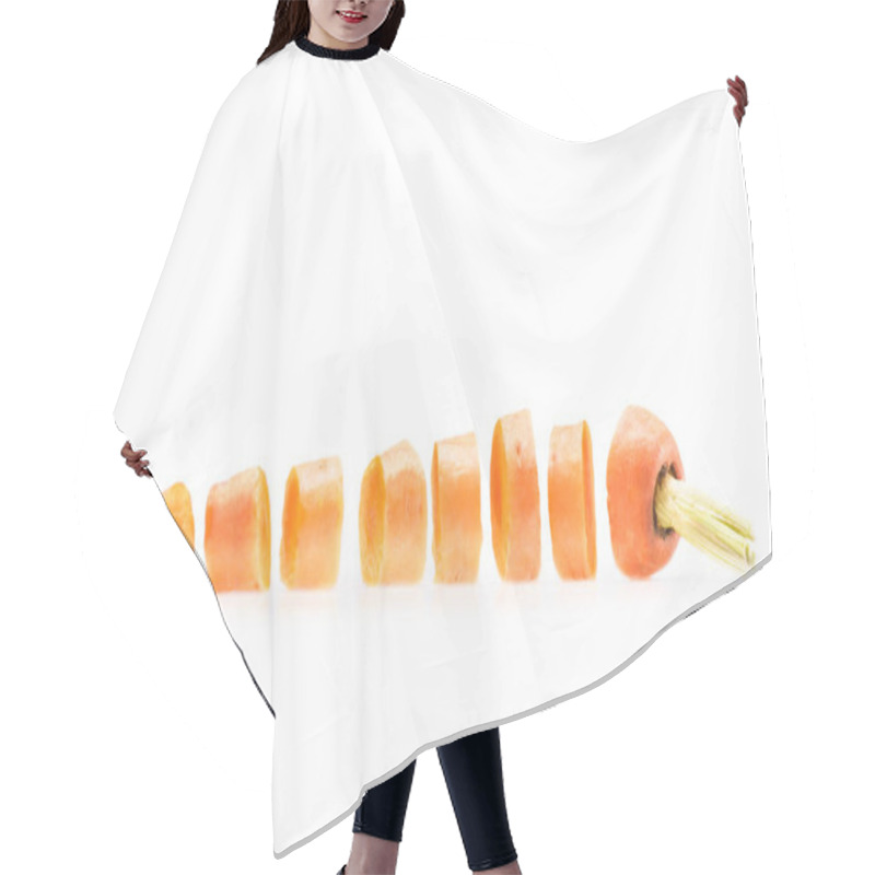 Personality  Slices Of Ripe Fresh Carrot Hair Cutting Cape