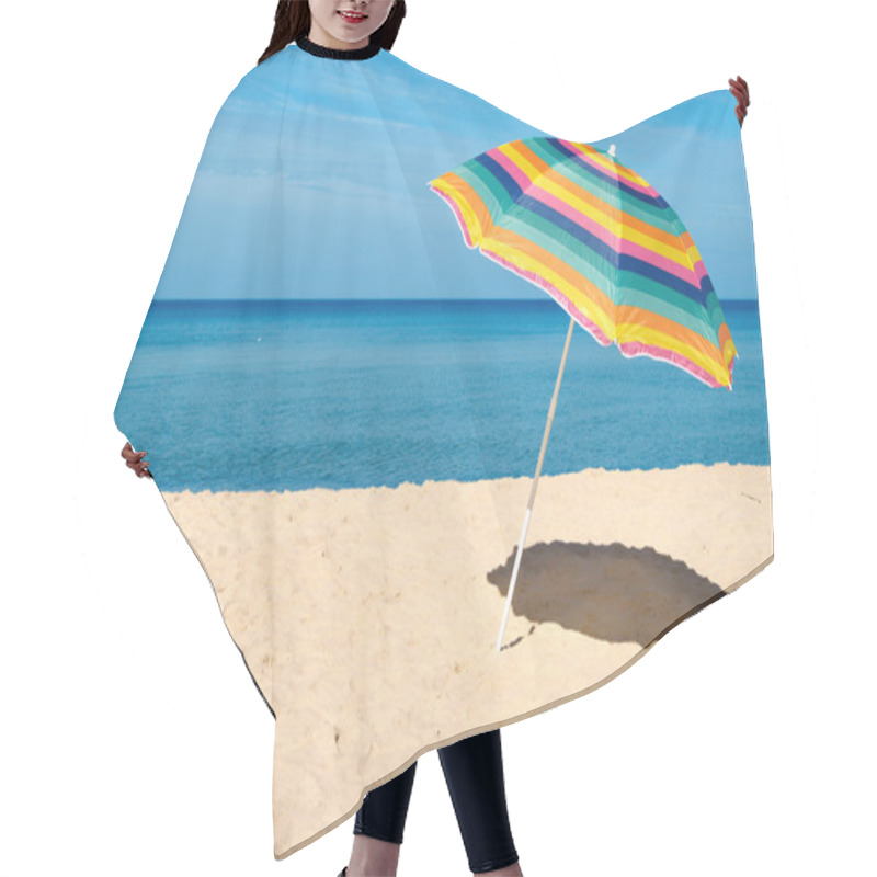 Personality  Beach Umbrella Hair Cutting Cape