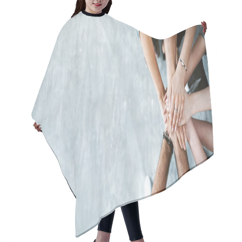 Personality  Teamwork, Unity Concept Hair Cutting Cape