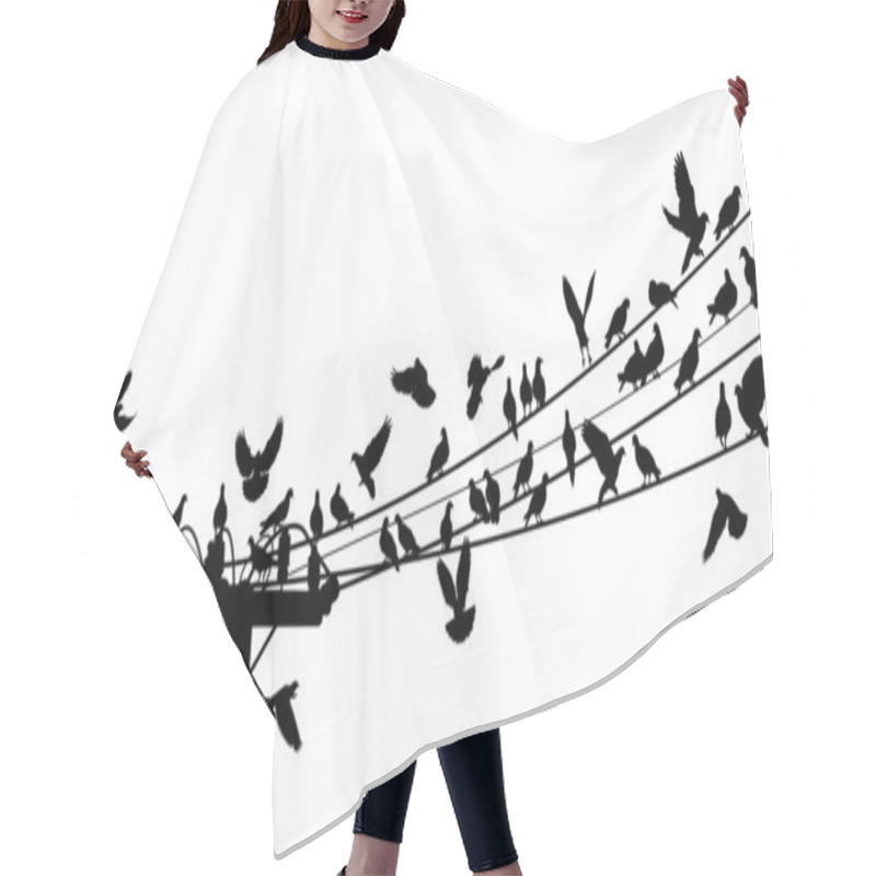 Personality  Bird Roost Hair Cutting Cape