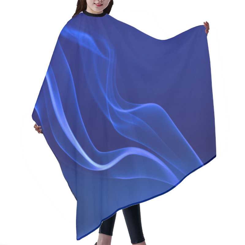 Personality  Abstract Smoke Trails Hair Cutting Cape