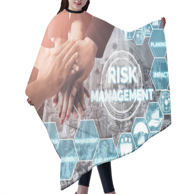 Personality  Risk Management And Assessment For Busines Hair Cutting Cape