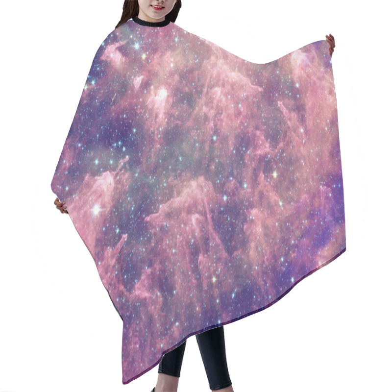 Personality  Far Away Galaxy Hair Cutting Cape