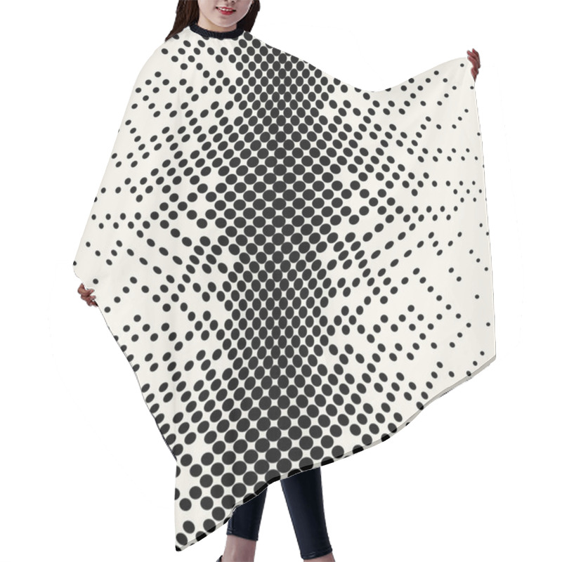 Personality  Minimal Geometric Pattern Hair Cutting Cape