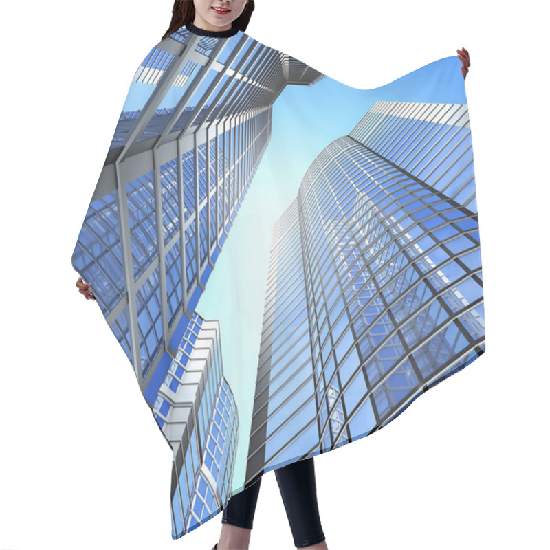 Personality  Skyscrapers Hair Cutting Cape