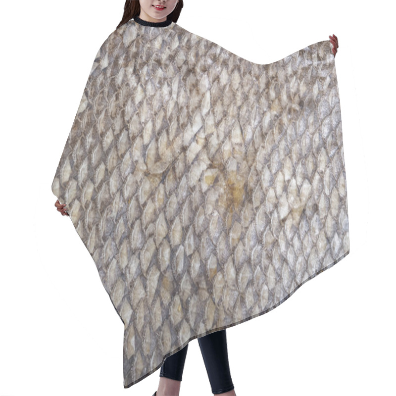 Personality  Fish Scales Texture Hair Cutting Cape