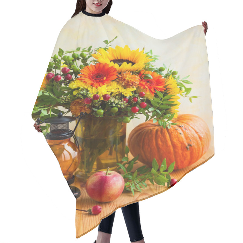 Personality  Autumn Still Life Hair Cutting Cape