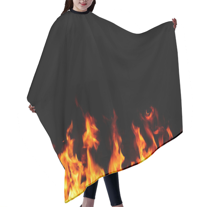 Personality  Flame Frame Hair Cutting Cape