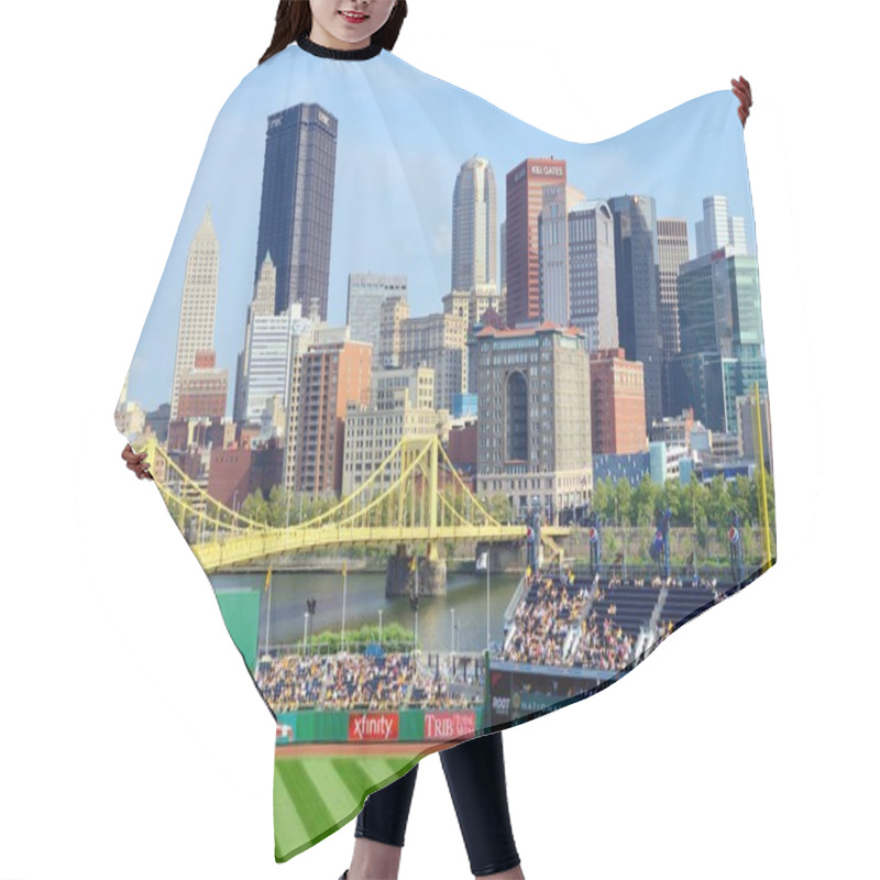 Personality  PNC Park And Downtown PIttsburgh Hair Cutting Cape