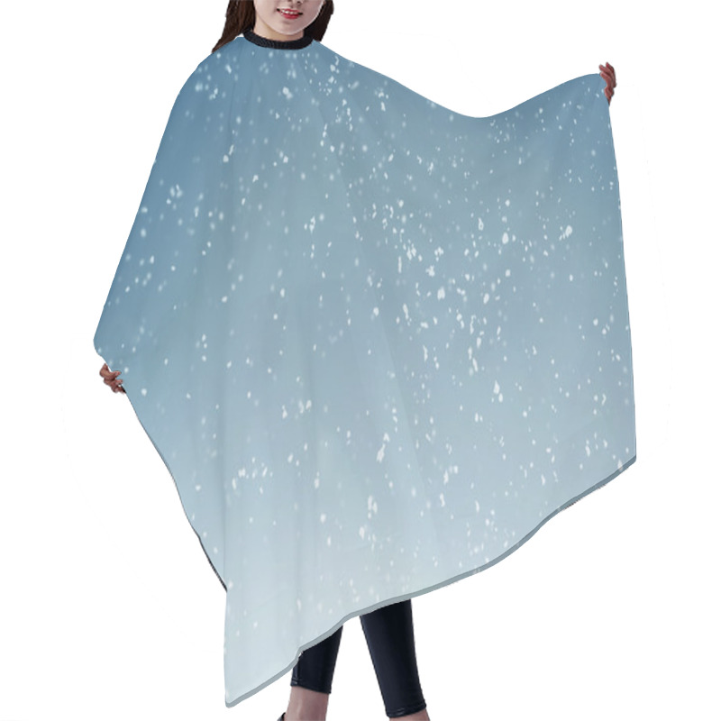 Personality  Winter Snow Hair Cutting Cape