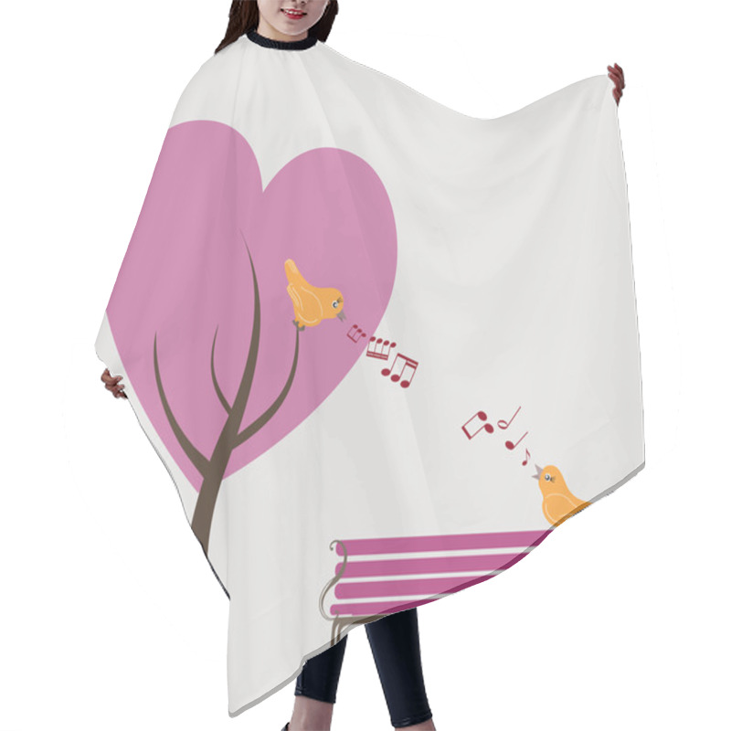 Personality  Lovers Park Hair Cutting Cape