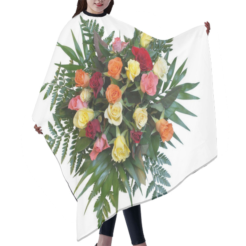 Personality  Bouquet Of Flowers, Floral And Celebration Hair Cutting Cape