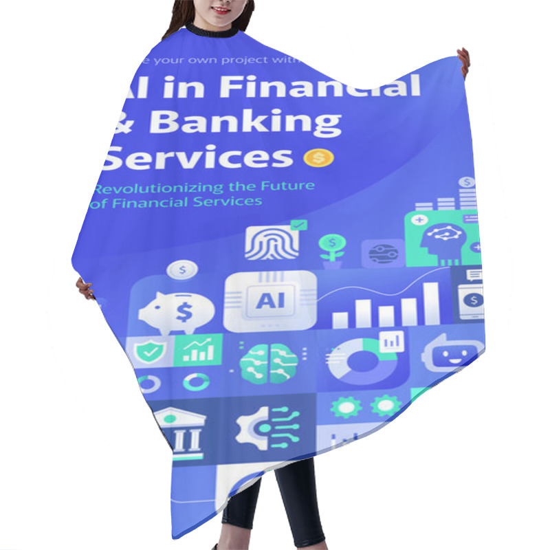 Personality  Ai In Financial And Banking Services Vertical Banner Background Hair Cutting Cape