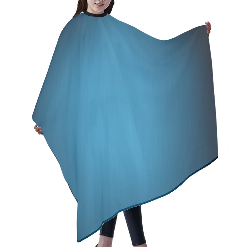 Personality  Abstract Background Blue Colour Hair Cutting Cape