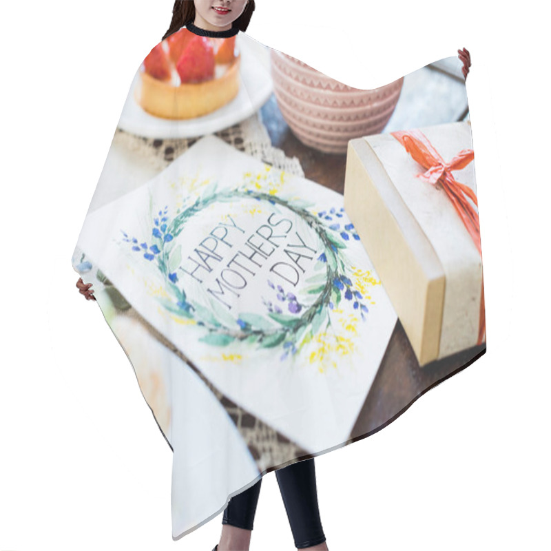 Personality  Gift Box And Greeting Card  Hair Cutting Cape