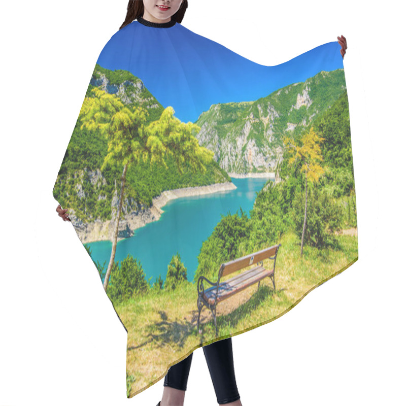 Personality  Montenegro Mountains, Durmitor Piva, Tara Panorama Hair Cutting Cape