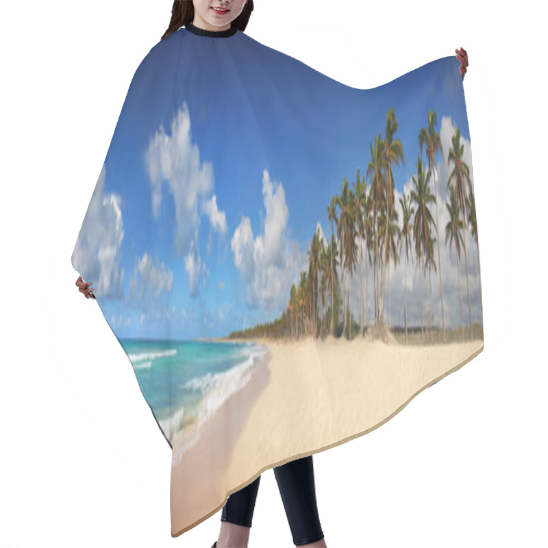 Personality  Tropical Exotic Beach, Punta Cana Hair Cutting Cape