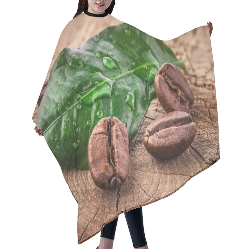 Personality  Coffee Grains Hair Cutting Cape