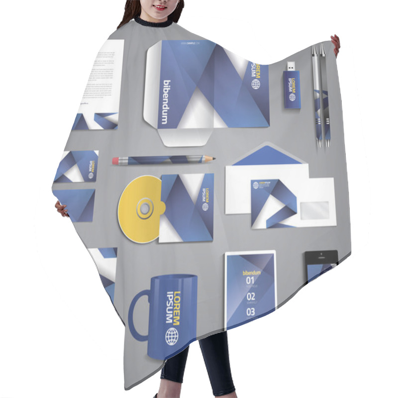 Personality  Identity Design For Your Company Hair Cutting Cape