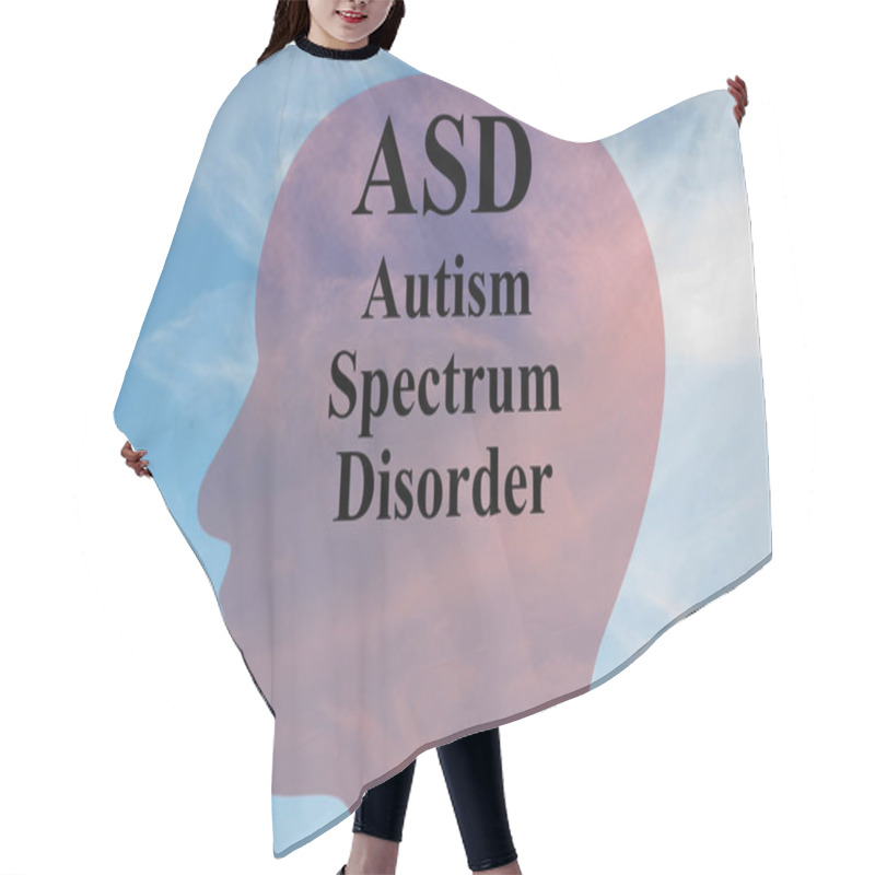 Personality  ASD - Mental Concept Hair Cutting Cape