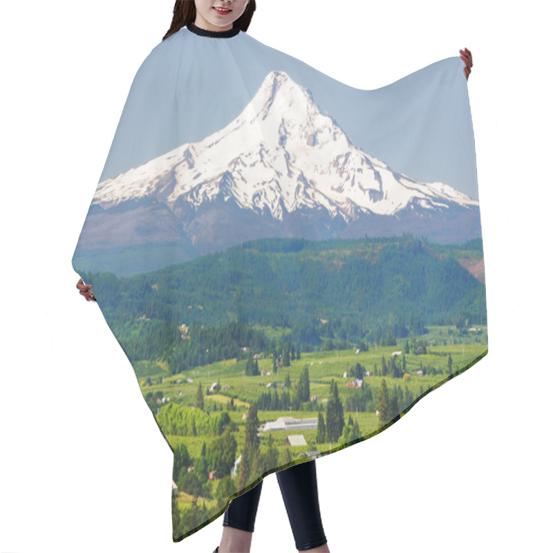 Personality  Mount Hood And Hood River Valley Hair Cutting Cape